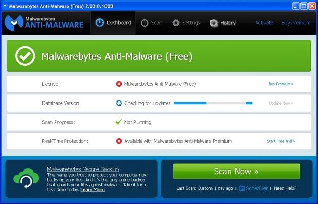 Malwarebytes Anti Malware Free Updates